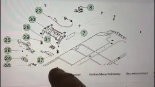 Diese Webseite musst du kennen!!Ersatzteile Tesla Model 3 Y,S,X Explosionszeichng.Teilenr.Bestellen