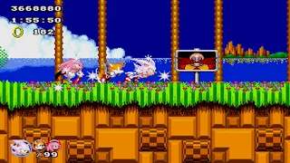 Sonic Classic Heroes (Jan 2022 Ver.): Part 7: Emerald Hill Zone (Team Hyper Sonic)