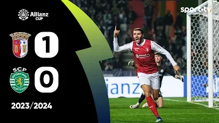 Resumo: Braga 1-0 Sporting - Taça da Liga | sport tv