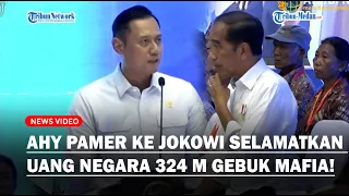 AHY Pamer ke Jokowi Berhasil 'Gebuk' Mafia Tanah, Klaim Selamatkan Uang Negara Rp 324 Miliar!