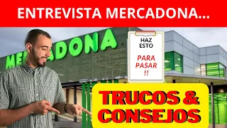 🔴 Los 5 ERRORES que todos cometen en la ENTREVISTA GRUPAL de MERCADONA [+ REGALO AL FINAL]