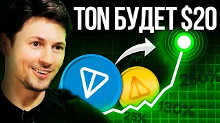 Через 24 Часа Криптовалюта TON Взлетит! Большой Прогноз Toncoin Телеграм Криптовалюта для начинающих