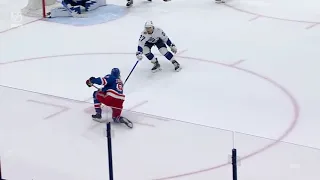 Artemi Panarin's great pass on Zibanejad's winner vs Lightning (19 mar 2022)