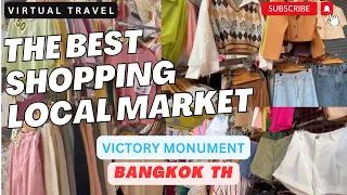SHOPPING IN BANGKOK 🇹🇭 | Night Market | Virtual Travel | #shopping #bangkok #fashion #cheap #shop
