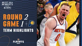 Knicks take Game 1! | Knicks vs Pacers | 2024 NBA Playoffs | May 6th, 2024