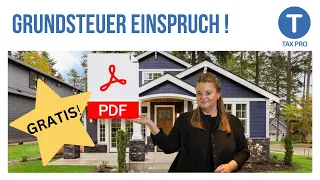 Einspruch Grundsteuer: Mustereinspruch! GRATIS Formular!