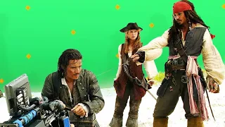 pirates of the caribbean 5 Movie Behind  The Scenes || VFX Breakdown || Jack sparrow ||