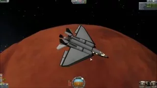 SSTO to Duna and back in KSP 1.0.5