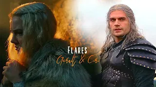 Ciri and Geralt • flares [WITCHER SEASON 2]