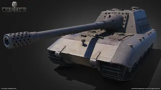 Jagdpanzer E 100 В три отметки уже не помню какая попытка  / Стрим World of tanks