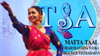 Richa Agnihotrii Kathak Performance || Matta Taal || Virahotkanthita Nayika || Draupadi Vastraharan