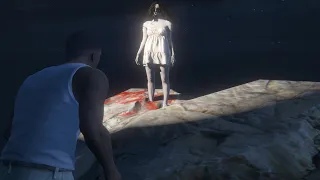 GTA 5 - How to respawn The Ghost girl of Mount Chilliad in GTA 5! (Scary Easter egg)