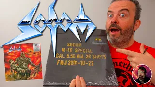 SODOM M-16 box set UNBOXING - 20th anniversary release of German thrash band's Vietnam album