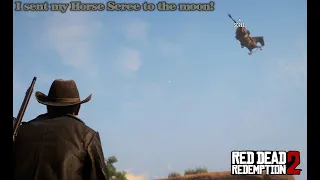 My Horse was launched into Space - RDR2 online Bugged Bridge glitch in 2024