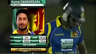 Kumar Sangakkara 133 vs India 1st ODI 2012 @ Hambantota