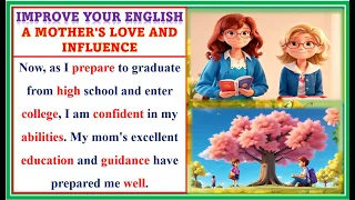 Improve Your English/A MOTHER'S LOVE AND INFLUENCE/ English Listening Skills #speaking  #english