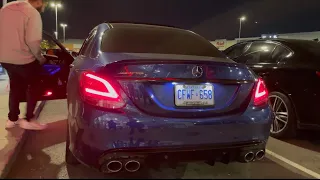 Mercedes C43 AMG W205 - BMS intakes and BOV W/ DOWNPIPE