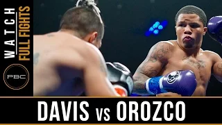 Davis vs Orozco FULL FIGHT: June 3, 2016 - PBC on Spike