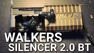 Walkers Silencer 2.0 BT - Sleek Modern Bluetooth Ear Pro