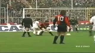 Serie A 1991-1992, day 21 Genoa - Roma 1-1 (Aguilera, Hässler)