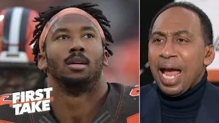 Stephen A. wonders why it took Myles Garrett a week to make his racial slur accusation | First Take