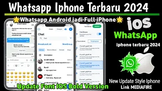 Mb Whatsapp Rc Whatsapp Ios Terbaru 2024 || Wa Ios Terbaru 2024 || whatsapp  iphone 2024