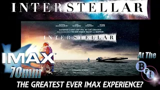 IMAX 70mm INTERSTELLAR at the BFI IMAX