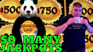 NON STOP JACKPOTS On Dragon Link Slot - $125 MAX BETS