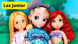 ¡Las Princesas Junior Contruyen una ciudad! 💜  ¡Pelicula Completa! ✨  Pinypon City