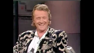 Rutger Hauer on Letterman, February 14, 1990.