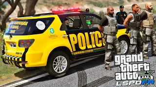 GTA V PMCE - QUADRILHA ARMADA DE FUZIL É INTERCEPTADA PELA POLÍCIA RODOVIÁRIA ESTADUAL - BPRE PMCE