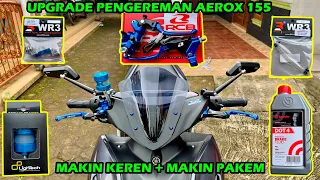 Ganti Master Rem Rcb S1, Tabung Lightech, Brekeret Wr3, Selang Wr3, Dll. Project Aerox 155