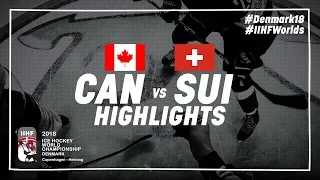 Game Highlights: Canada vs Switzerland May 19 2018 | #IIHFWorlds 2018