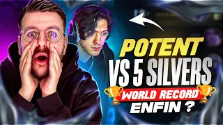 POTENT VS 5 SILVERS ! C'EST LA GAME DU SIECLE ! LE WORLD RECORD ENFIN ?