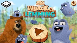 Grizzy & the Lemmings: Whack a Lemming (Boomerang Games) -  Easy and Hard Mode