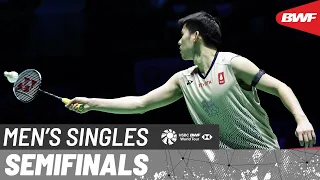 YONEX French Open 2024 | Kunlavut Vitidsarn (THA) [8] vs. Lakshya Sen (IND) | SF