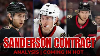 Jake Sanderson Contract Extension : Analysis | Coming in Hot