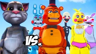 TALKING TOM VS FIVE NIGHTS AT FREDDY'S