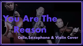 You are the reason - Calum Scott ( Cello,violin & Saxophone cover)