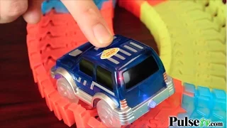 Glow in the Dark Bend-A-Path Toy Car Track
