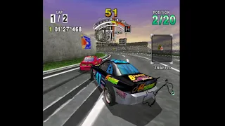 Daytona USA 2001 - Seaside Street Galaxy (Expert Stage)