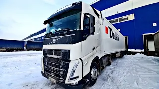 Обзор кабины Volvo FH 2021. Пробег 1000км. Сборка г. Калуга.