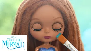 RE-PAINTING a $300 DOLL into ARIEL from the LITTLE MERMAID