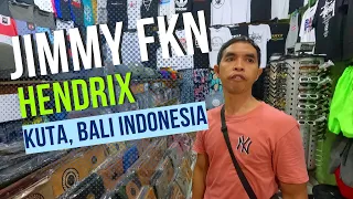 SHOPPING IN KUTA, BALI INDONESIA | JIMMY FKN HENDRIX | DAY 5 IN BALI | PART 5
