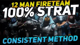 12 Man Glitch (PATCHED) WORKS EVERY TIME 100% Consistent Strategy Raid Nightfall Strikes | Destiny 2