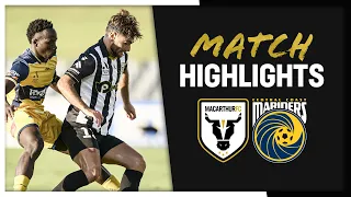 Match Highlights Round 20 – Macarthur FC vs Central Coast Mariners - Isuzu UTE A-League