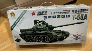 Обзор танка Hooben T-55A 1/16 RC Tank