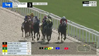 Gulfstream Park December 30, 2022 Race 3