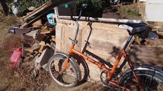 Обзор велосипеда "Кама" СССР