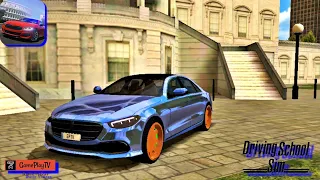 Driving School Sim- Driving Mercedes Sedan Walkthrough  Android IOS Gameplay HD